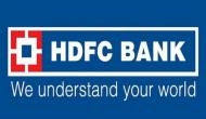 HDFC Bank surges 3.25 per cent after RBI lifts restrictions from the bank's new digital launches