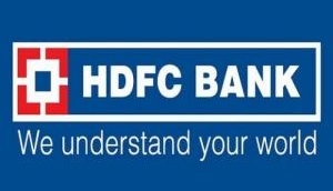 HDFC Bank surges 3.25 per cent after RBI lifts restrictions from the bank's new digital launches