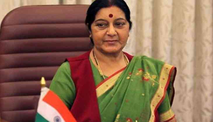Image result for Political leaders greet Sushma Swaraj on her 67th birthday