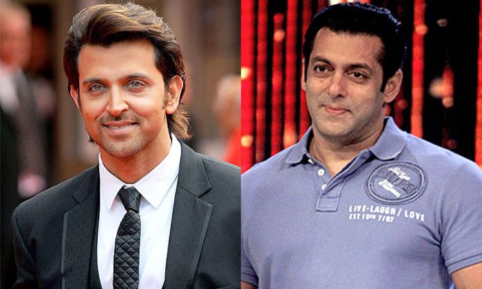 Hrithik Roshan and Salman Khan