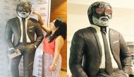 Kabali: Chennai has a new obsession, a 600kg chocolate statue of Rajinikanth 
