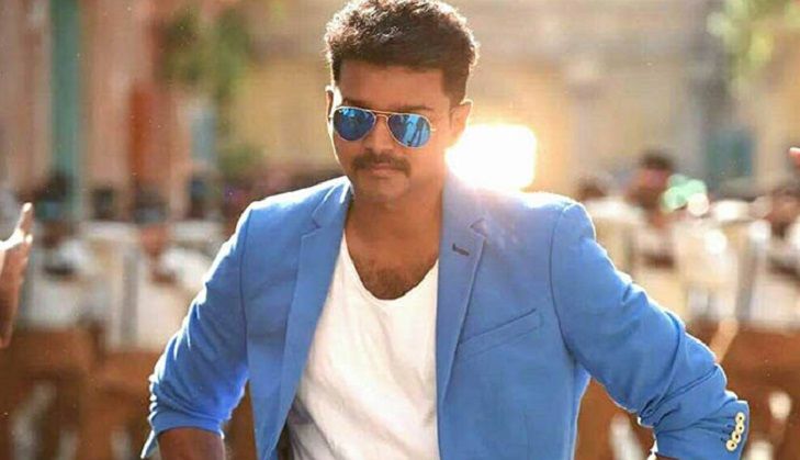 Vijay in a still from Theri