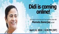 Didi goes digital: CM Mamata Banerjee on Facebook today 