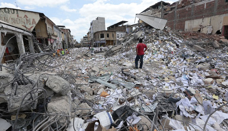 Are the Japanese and Ecuador earthquakes related? 