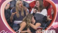  Viral: Kiss Cam Pizza Lady is the internet's current favourite hero 