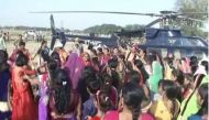 Heavenly affair: Groom hires helicopter for his 'baraat' in Varanasi's village 