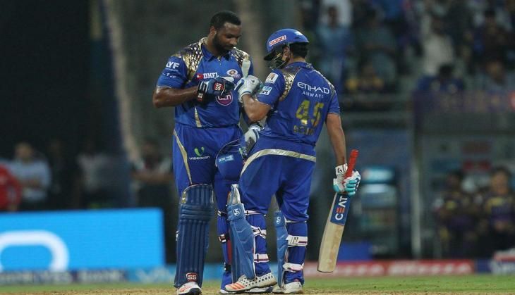 Kieron Pollard and Rohit Sharma