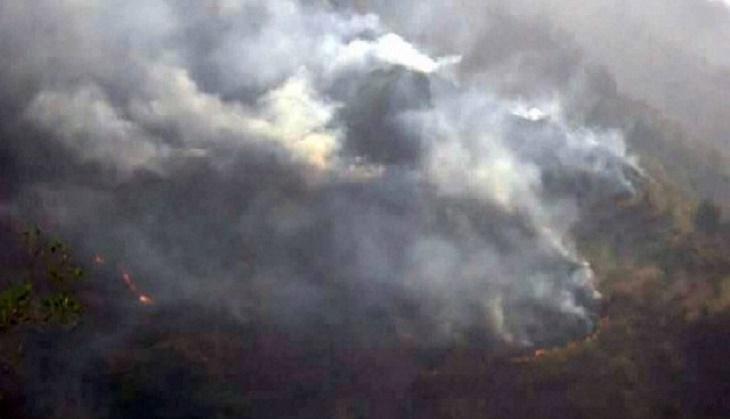 himalaya forest fire