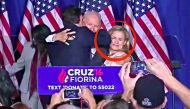 Watch: Ted Cruz drops out of Presidential race, but not before 'punching', elbowing his wife  