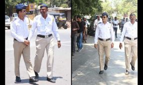 Traffic: When Manoj Bajpai turned traffic policeman for a day!  