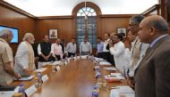 Akhilesh Yadav meets PM Modi; discusses Bundelkhand drought situation 