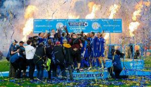 In pictures: Leicester City having a party at King Power Stadium 