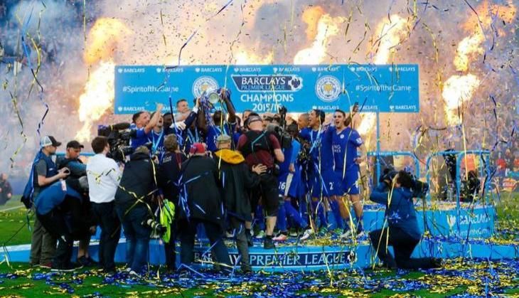 Leicester City celebrations. Photo: Facebook (Prem