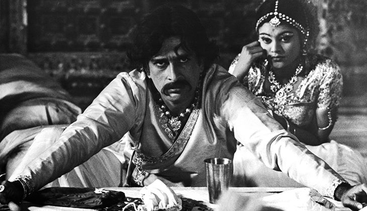 Shashi Kapoor on set of the movie Siddhartha 1972.