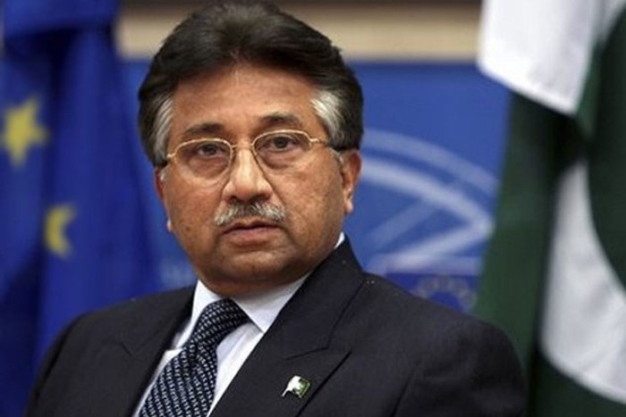 Musharraf heckled by Baloch activists at 'Dialogue for Peace' event in Oslo