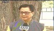 AAP must realise they are no longer a street organisation, says Kiren Rijiju 
