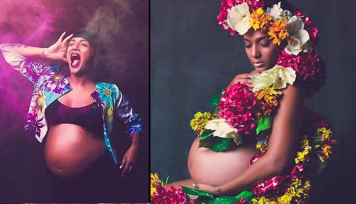 Shveta Salve pre-delivery photoshoot