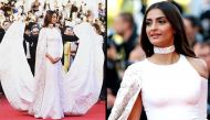 Fashionista Sonam Kapoor is a vision in a Ralph & Russo at the Cannes 2016 red carpet  