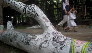 Kashmir: bringing alive a dead Chinar with resistance art 