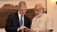 Apple CEO Tim Cook meets Prime Minister Narendra Modi at 7RCR 