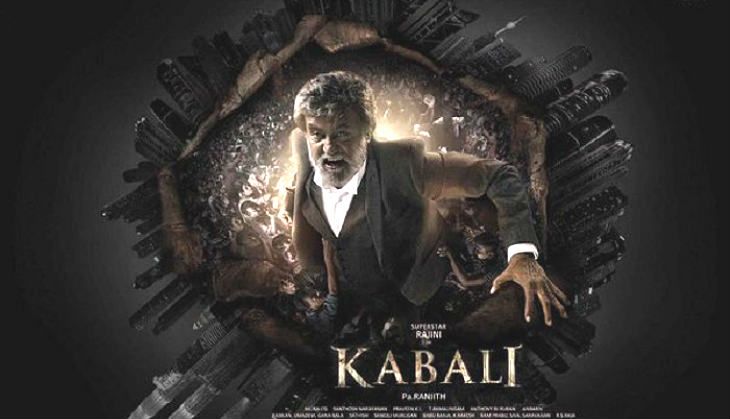 Rajinikanth in the poster of Kabali