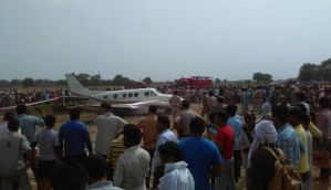 Delhi: 2 injured as air ambulance makes emergency crash landing in Najafgarh area  