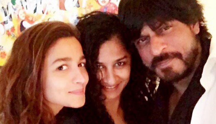 Shah Rukh Khan and Alia Bhatt in Walk and Talk