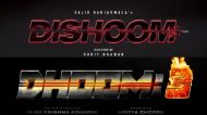 Spot the difference: Varun Dhawan's Dishoom logo similar to Dhoom's 