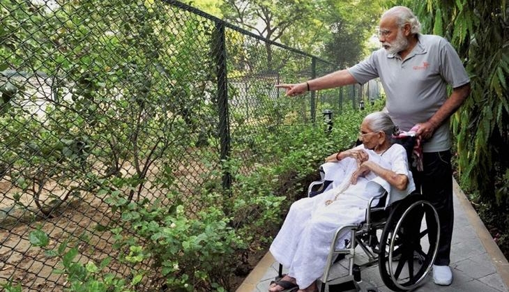 modi mother