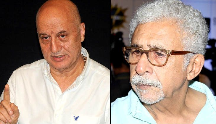 Naseerudin Shah now claims that he never made any comment against Anupam Kher