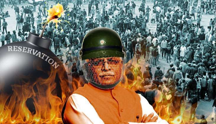 Khattar cornered Jat agitation