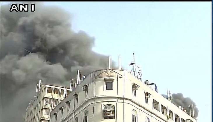 Fire breaks out in Colaba's Metro House