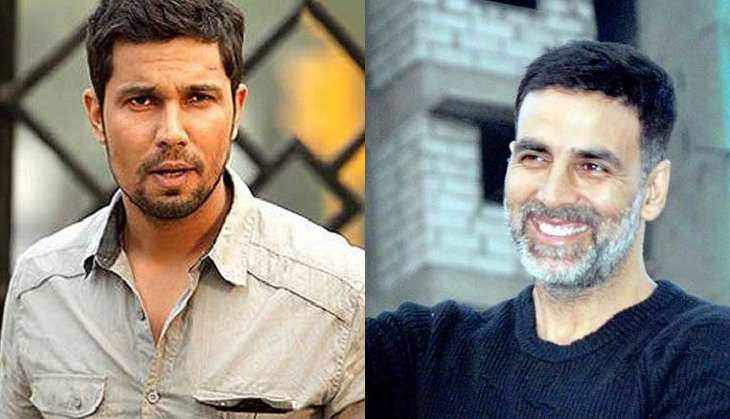 Akshay Kumar is always looking for growth as an actor, says Randeep Hooda 