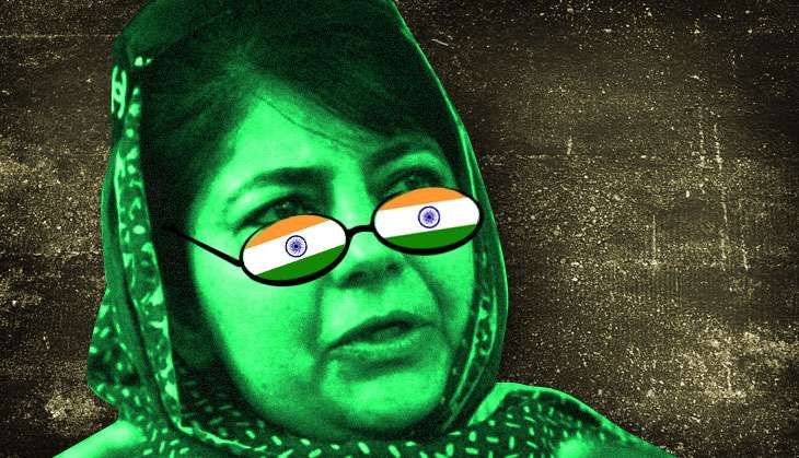 Mehbooba openly bats for staying with India. Is it