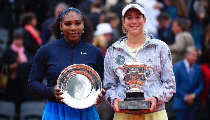 Garbine Muguruza. Photo: Twitter (@rolandgarros)