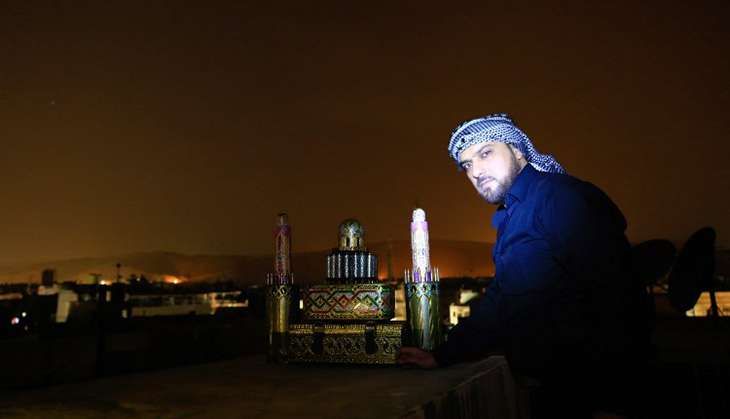 Syrian artist Akram Abu Elfoz