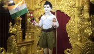 RSS uniform-clad Lord Swaminarayan idol sparks controversy in Gujarat 