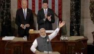 US Congress address: The eight times US lawmakers gave PM Modi a standing ovation 