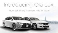 Delhi-NCR gets its luxurious ride with Ola Lux  