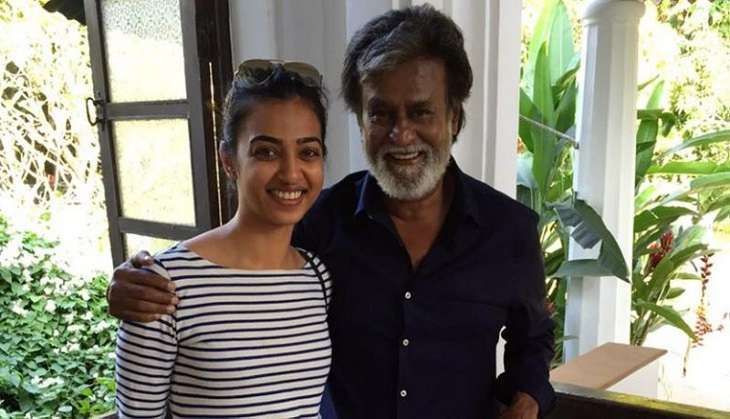 Radhika Apte with Rajinikanth in Kabali