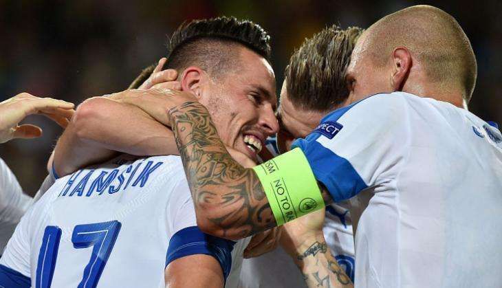 Marek Hamsik. Photo: Twitter (@UEFAEURO)