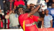 1st T20I: Chigumbura hammers Indian bowlers, powers Zimbabwe to 170 