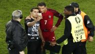 UEFA Euro 2016: Frustrated Cristiano Ronaldo's 'selfie' moment 
