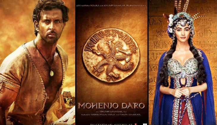 Hrithik Roshan and Pooja Hegde in Mohenjo Daro posters