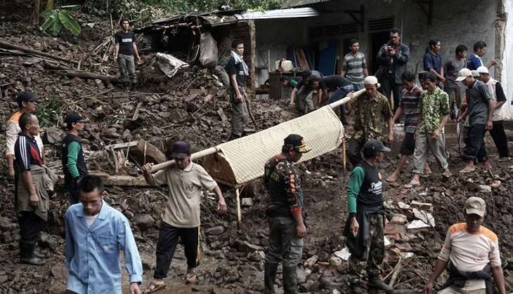 43 dead due to floods and landslides in Indonesia