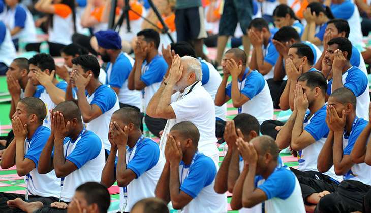 Explaining Modi's International Yoga Day event at Chandigarh in five pictures  