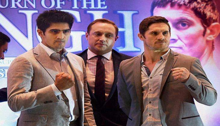 Vijender Singh and Kerry Hope