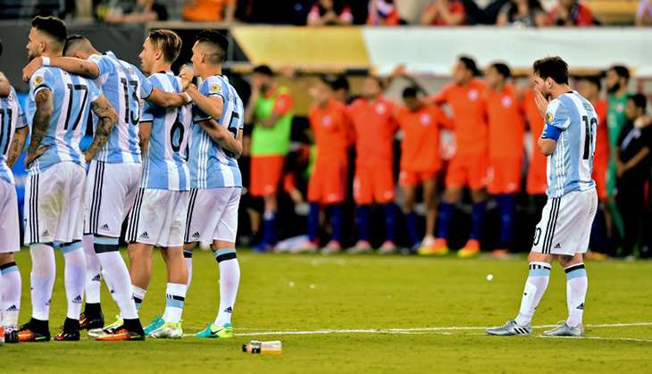 So near yet so far: Tracing Lionel Messi 's jinx at major international tournament finals 