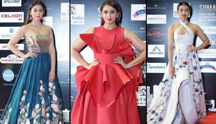 Shriya Saran, Huma Qureshi, Radhika Apte at SIIMA 2016