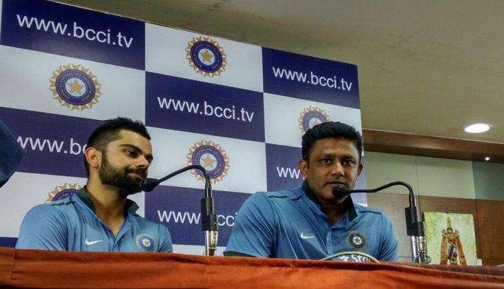 VIRAT KOHLI ANIL KUMBLE